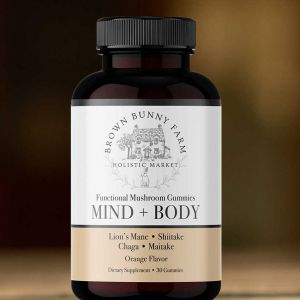 Brown Bunny Mind & Body Mushroom Extract Gummies 30ct