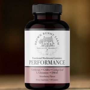 Brown Bunny Performance Mushroom Extract Gummies 30ct